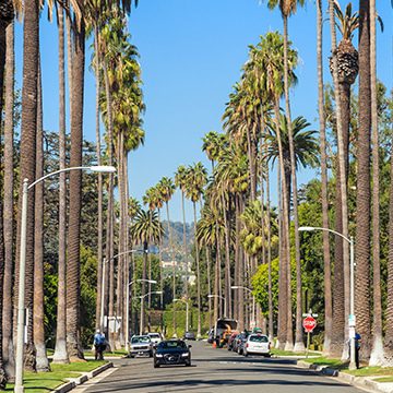 Sunset Blvd. Westside Los Angeles